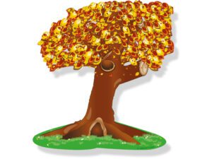 Magnetische herfstboom ca 1 meter hoog