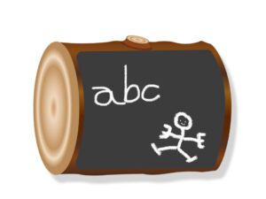 Magnetisch krijtbord met krijtjes
