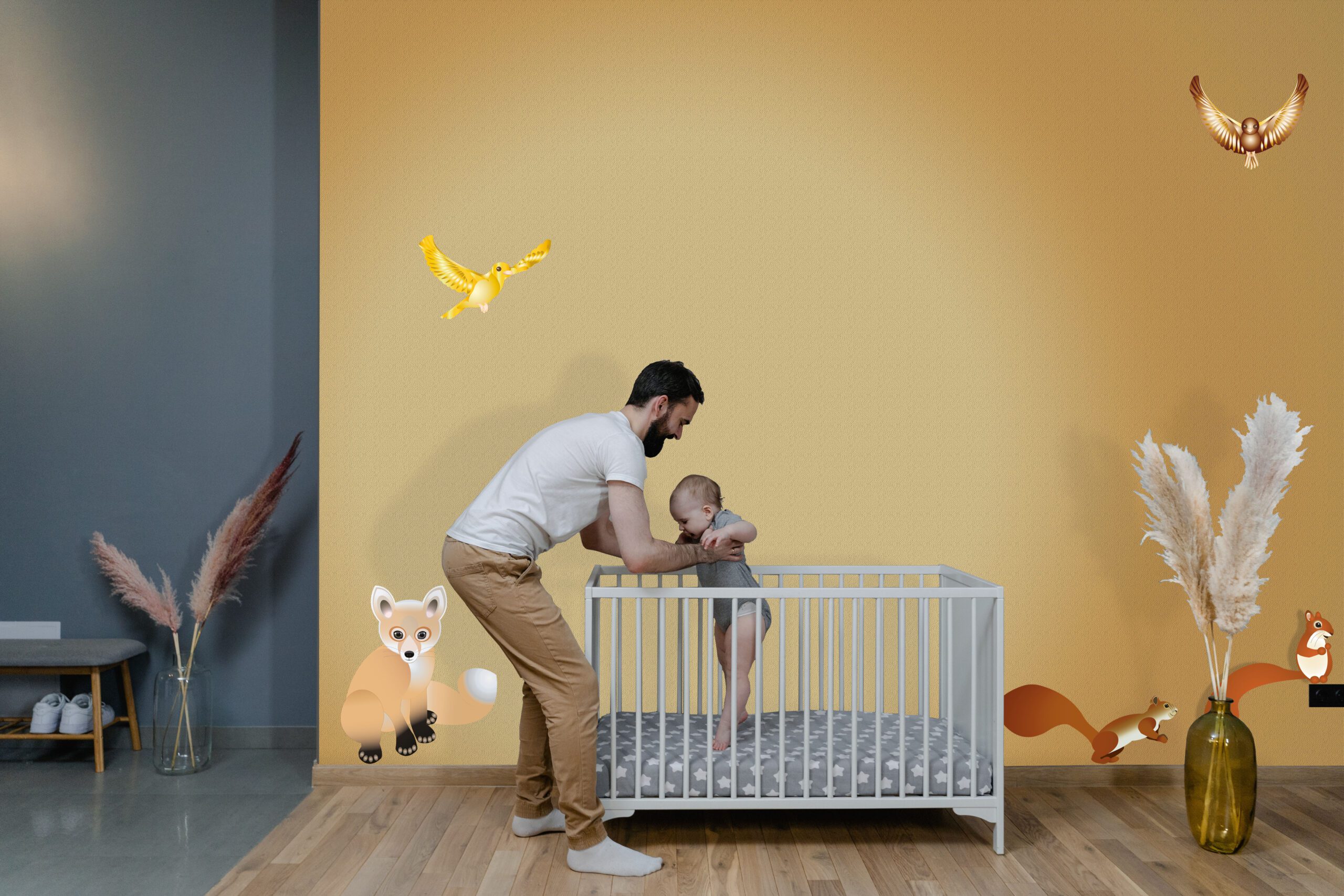 kinderkamer dierenmagneten