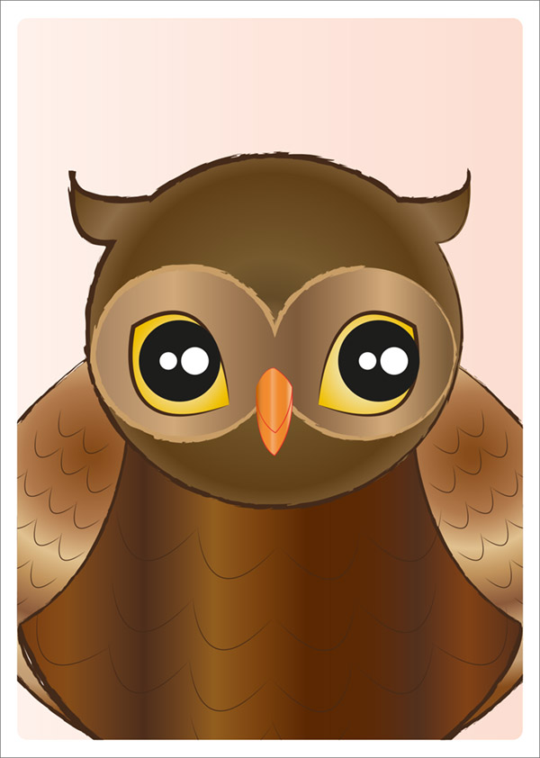 uil a4 dierenposter set